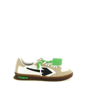 Off-White Multicolor Nylon Athletic Men's Sneakers